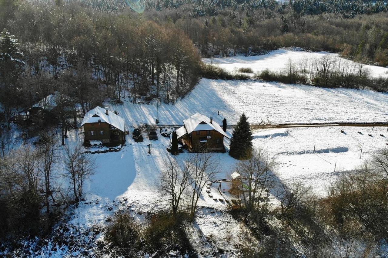 Woodenhouse With Two Apartments Otočac Eksteriør billede